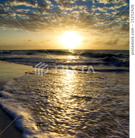 sunset above the sea sunset above the sea 15252426