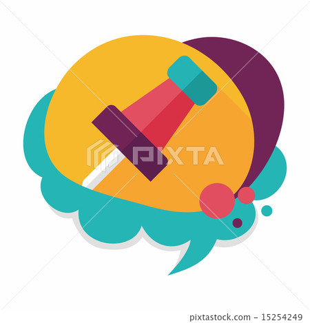 push pin flat icon with long shadow,eps10 push pin flat icon with long shadow,eps10 15254249