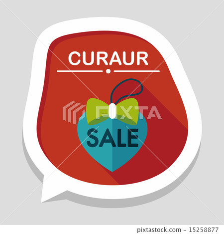 Valentine's Day SALE flat icon with long shadow,eps10 Valentine's Day SALE flat icon with long shadow,eps10 15258877