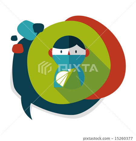 Female patient flat icon with long shadow - Stock Illustration ...