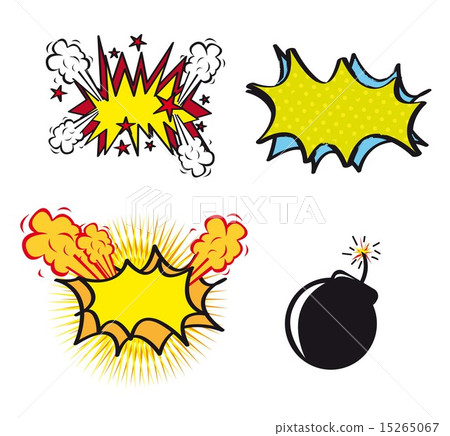 pop art bubbles 15265067