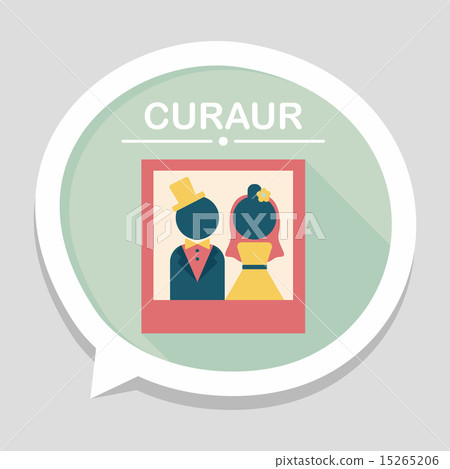 wedding photo flat icon with long shadow,eps10 wedding photo flat icon with long shadow,eps10 15265206