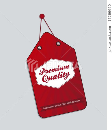 red premium quality label isolated vector illustration red premium quality label isolated vector illustration 15266660