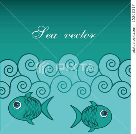 sea with fishes sea with fishes 15268317