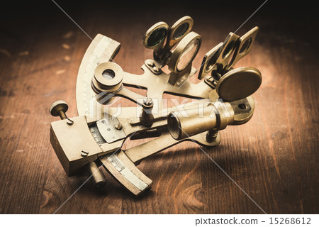 old bronze sextant 15268612