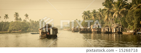 Traditional Indian houseboat 15268718