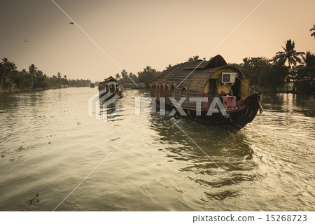 Traditional Indian houseboat 15268723