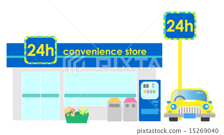 Convenience store, convenience store, open 24 hours 15269040