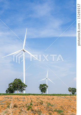 Electrical Eco power maker wind turbine in cassava 15269157