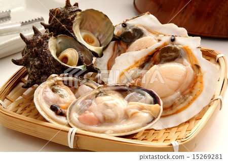 Grilled shellfish 15269281