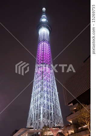 Tokyo Sky Tree Sakura Color Light Up Mai 15269755