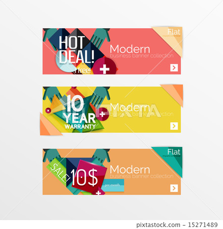 Set of banners with stickers, labels and elements for sale Set of banners with stickers, labels and elements for sale 15271489