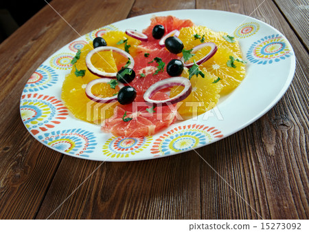Sicilian orange salad 15273092