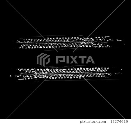 Tire tracks background 15274619