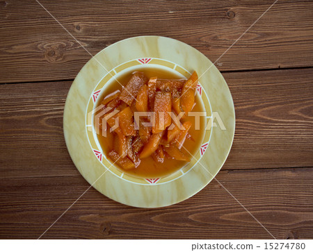Calabaza con azucar moreno 15274780