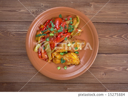 Filetto di rombo con verdurine 15275884