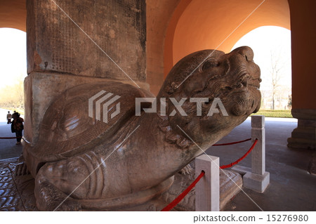 世界遺產北京Akozo Tenshin神道Nagareba Shingo神社紀念碑 15276980