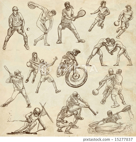sport - hand drawn pack 15277837