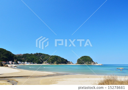 Tottori ken Urakura海岸Kohao 15278681