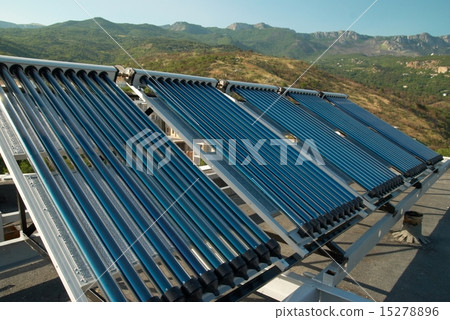 Vacuum solar water heating system Vacuum solar water heating system 15278896