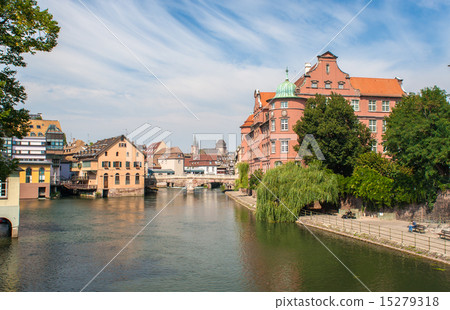 View of Strasbourg city center. France 15279318