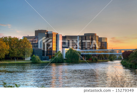 Winston Churchill building of European Parliament 15279349