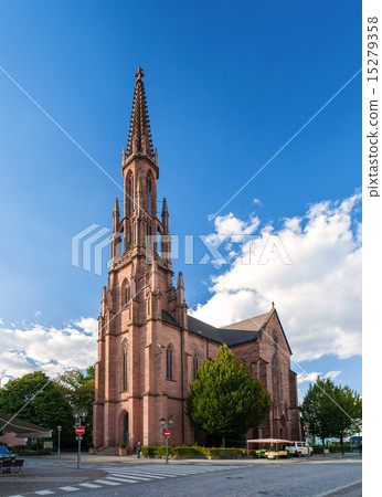 Protestant church in Offenburg, Germany 15279358
