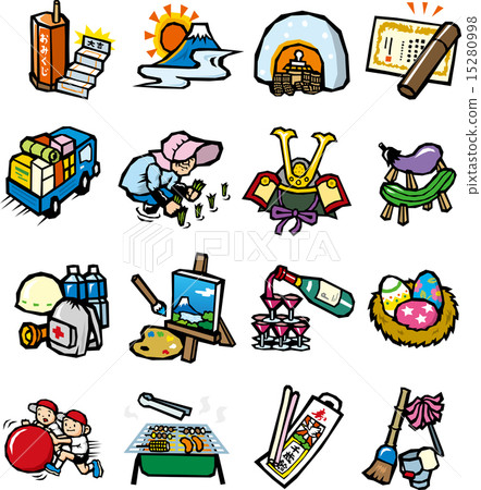 Event icon collection 15280998