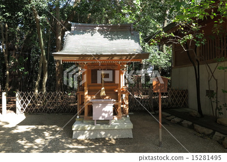 Nishinomiya Shinto shrine dawn shrine spirit shrine 15281495