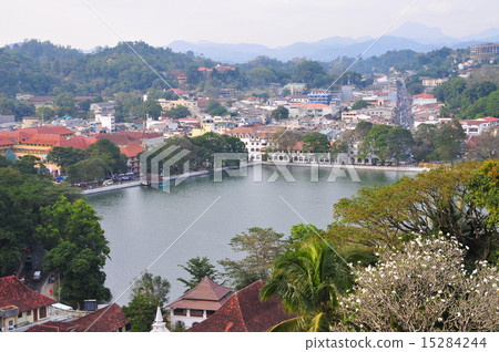 View on Kandy City, Sri Lanka 15284244