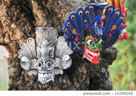 Sri Lankan traditional mask 15284248