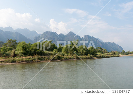 老撾Bambien的風景 15284727