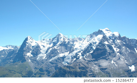 Swiss Alps in the summer 15286477