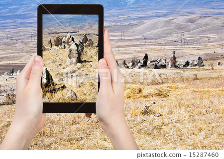 photo of menhirs Zorats Karer monument in Armenia 15287460