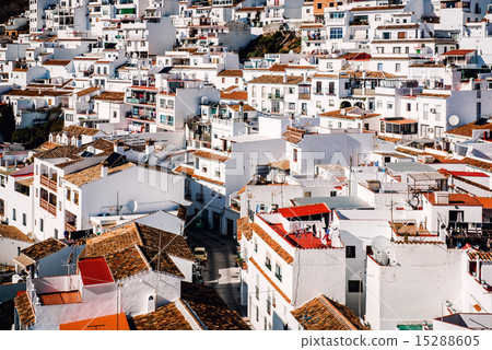Charming little white village of Mijas 15288605