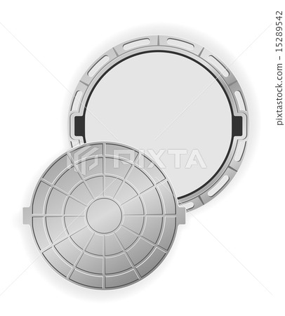 open manhole vector illustration open manhole vector illustration 15289542