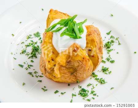 照片素材(图片): baked potato