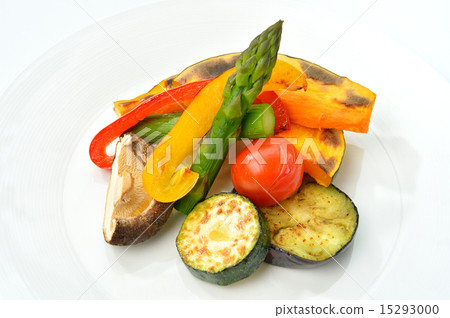 烤蔬菜（熱蔬菜，烤和炒）。 15293000