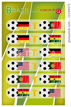 Football Tournament of Brazil 2014 Group G 15294471