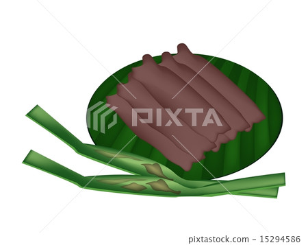 Thai Sweetmeat Made of Flour, Coconut 15294586