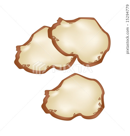 Thai Coconut Pancake on Banana Leaf Container 15294779