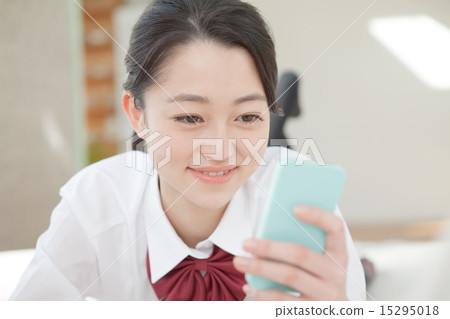 smile, smart phone, smart-phone 15295018