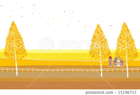 Autumn farm 15296721