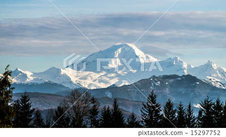 View of Mount Baker in Washington state View of Mount Baker in Washington state 15297752