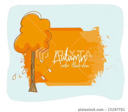 Blue Graphics Fall autumn design over blue background vector... - Stock Illustration ...