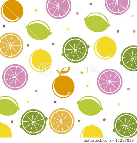 citrus icons over white background pattern vector illustration citrus icons over white background pattern vector illustration 15297839