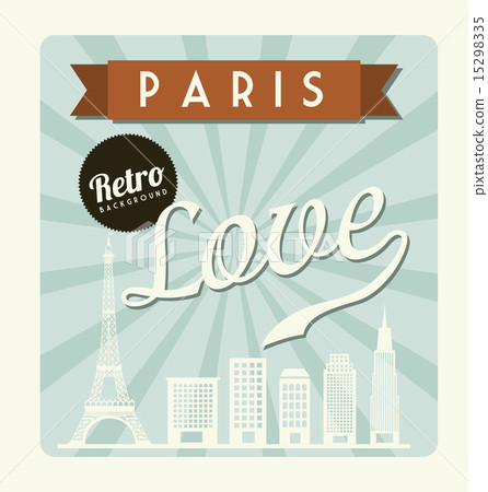 love card over blue background vector illustration love card over blue background vector illustration 15298335