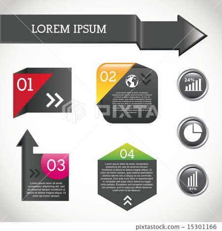 numbers labels over gray backgroundvector illustration numbers labels over gray backgroundvector illustration 15301166
