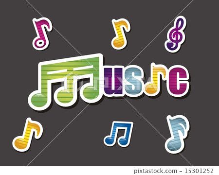 music icons over gray background vector illustration music icons over gray background vector illustration 15301252