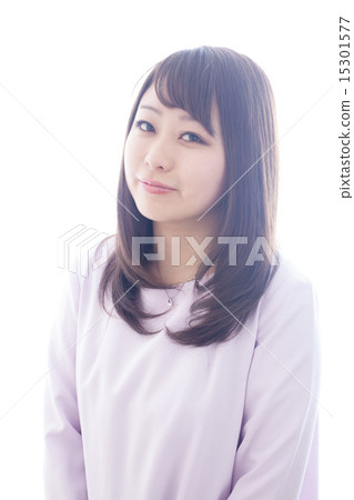 A woman with a smile 15301577